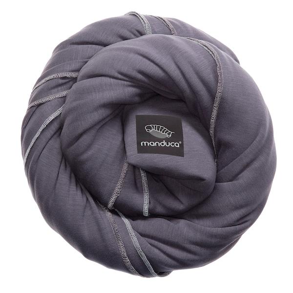 babywalz manduca® - SLINGBabytragetuch 510cm slate