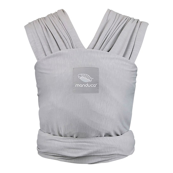 babywalz manduca® - SLINGBabytragetuch 510cm lightgrey Zeitbegrenzte Promotion