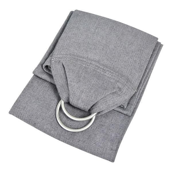 babywalz AMAZONASRing Sling Tragetuch grey Nur für heute