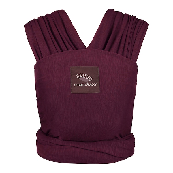 babywalz manduca® - SLINGBabytragetuch 510cm berry Nur noch ein Tag übrig