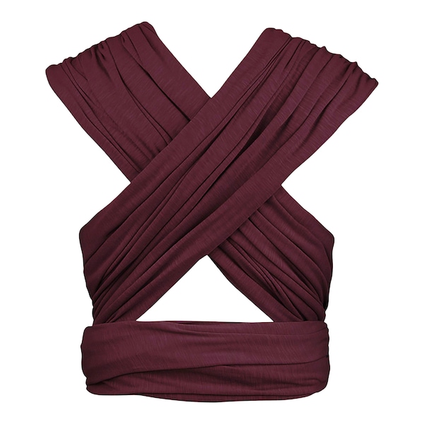 babywalz manduca® - SLINGBabytragetuch 510cm berry Nur noch ein Tag übrig