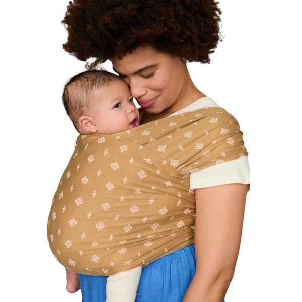 babywalz Ergobaby® - AURA WRAPTragetuch Strick camel harvest