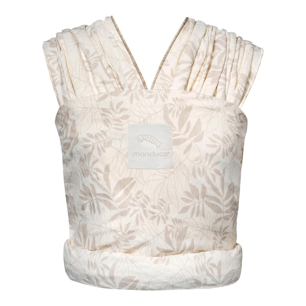 babywalz manduca® - SLINGBabytragetuch 510cm Limited Edition botanic vanilla 50% Rabatt mit kostenlosem Versand