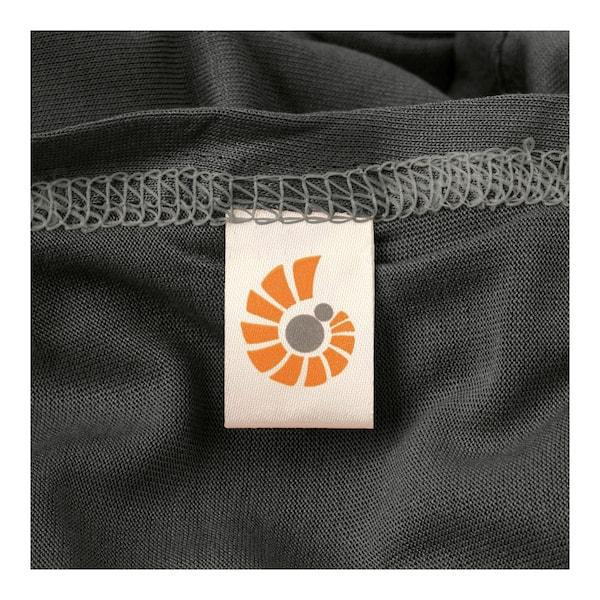 babywalz Ergobaby® - AURA WRAPTragetuch Strick 490 cm soft black Fabrikladen