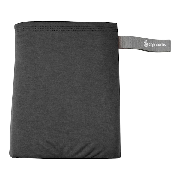 babywalz Ergobaby® - AURA WRAPTragetuch Strick 490 cm soft black Fabrikladen