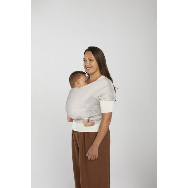 babywalz Ergobaby® - AURA WRAPTragetuch Mesh 490 cm soft grey Hotsell