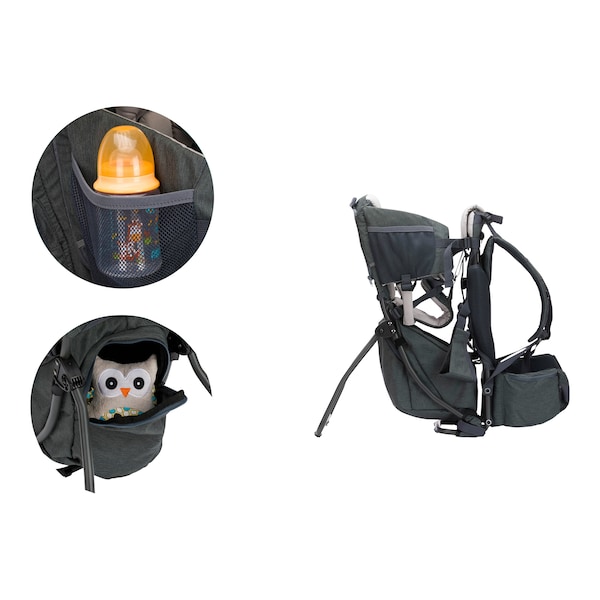 babywalz FillikidAdventure Rückentrage grau melange Limitierter Zeitrabatt