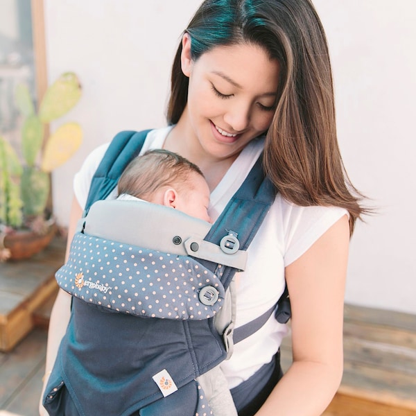 babywalz Ergobaby® - ORIGINALNeugeborenen-Einsatz Easy Snug Original für Babytrage grey Online Shopping