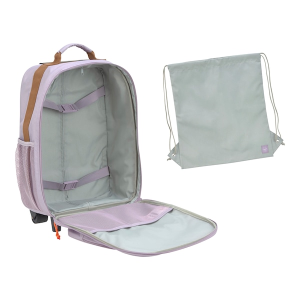 babywalz LässigKindertrolley Little Gang lila Cyber Monday