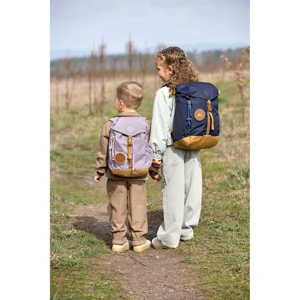 babywalz LässigKindergartenrucksack Outdoor Mini Backpack Little Gang lila Muttertagsangebot