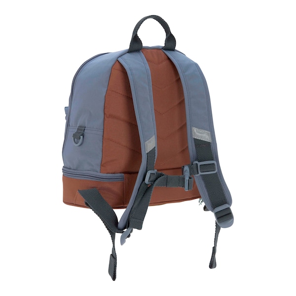 babywalz LässigKindergartenrucksack Mini Backpack Adventure Traktor blue denim Heißer Verkauf