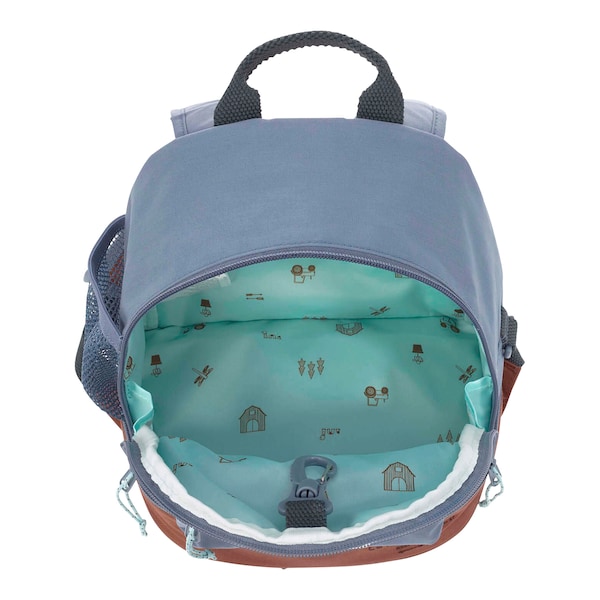 babywalz LässigKindergartenrucksack Mini Backpack Adventure Traktor blue denim Heißer Verkauf