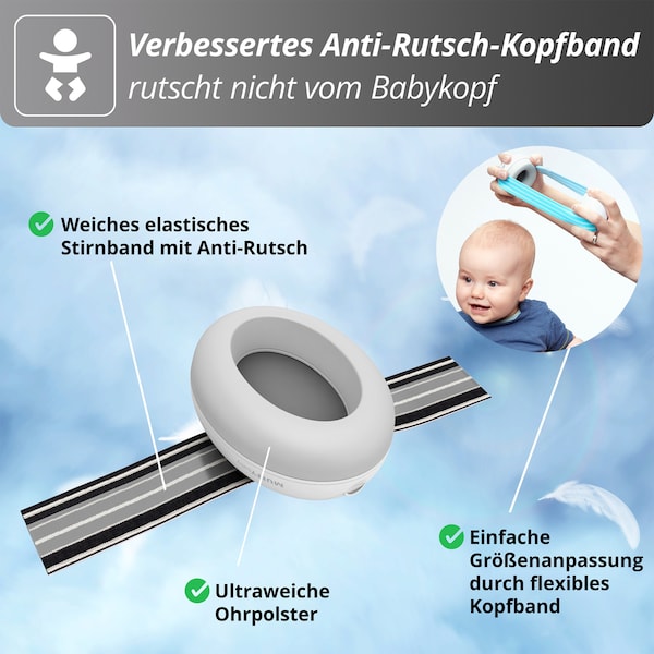 babywalz AlpineMuffy Baby Gehörschutz schwarz Online Outlet