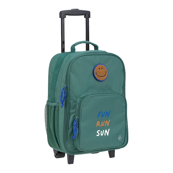 babywalz LässigKindertrolley Little Gang dunkelgrün