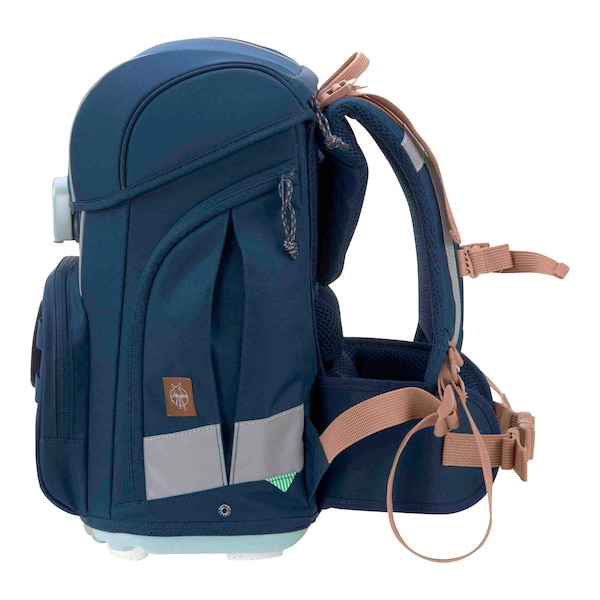 babywalz LässigSchulranzen-Set Boxy Unique 7-tlg. navy Saisonale Angebote