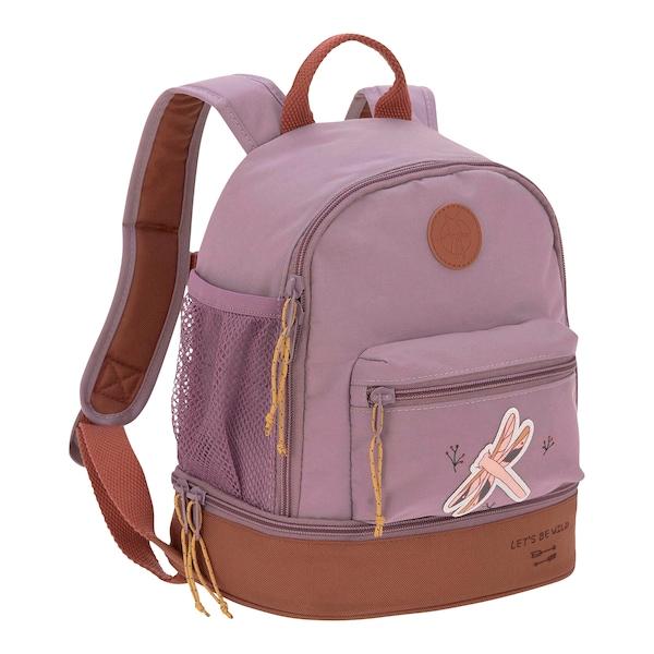 babywalz LässigKindergartenrucksack Mini Backpack Adventure Libelle light purple