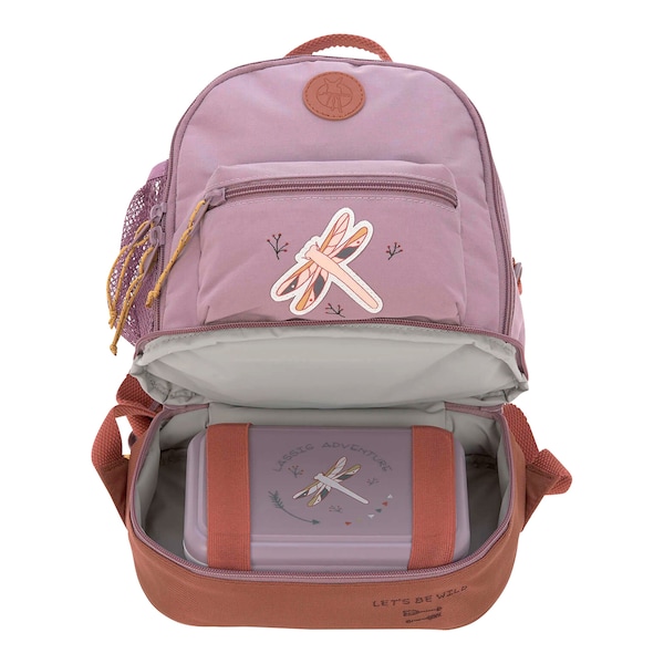 babywalz LässigKindergartenrucksack Mini Backpack Adventure Libelle light purple VIP-Rabatte