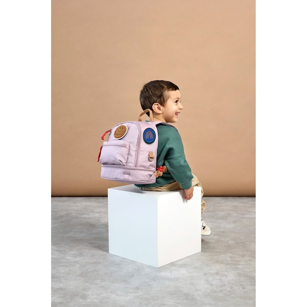 babywalz LässigKindergartenrucksack Mini Backpack Little Gang lila Begrenzte Freigabe