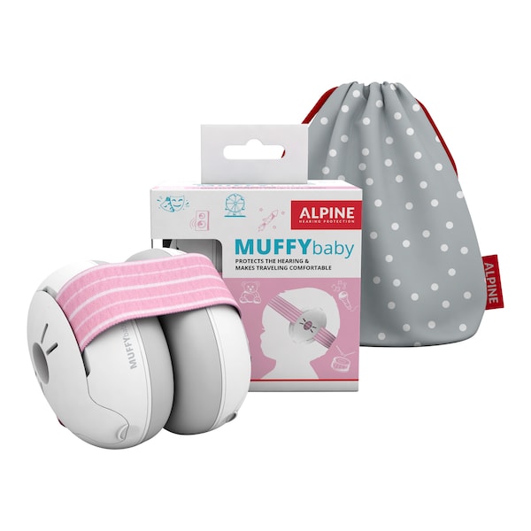 babywalz AlpineMuffy Baby Gehörschutz pink