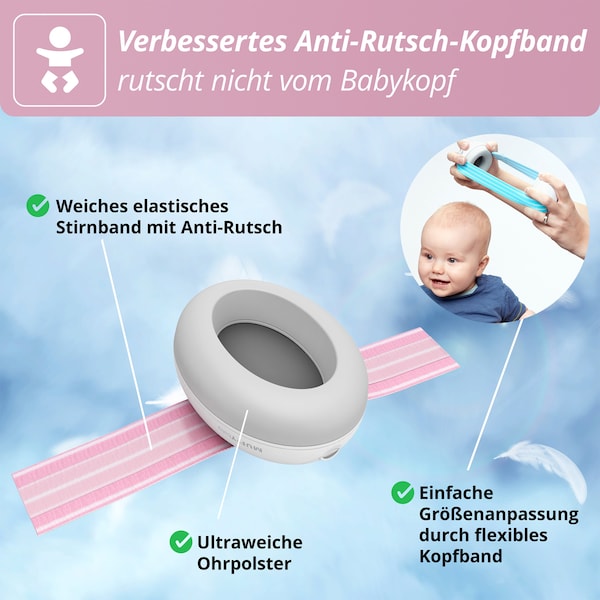 babywalz AlpineMuffy Baby Gehörschutz pink Zeitbegrenzte Promotion