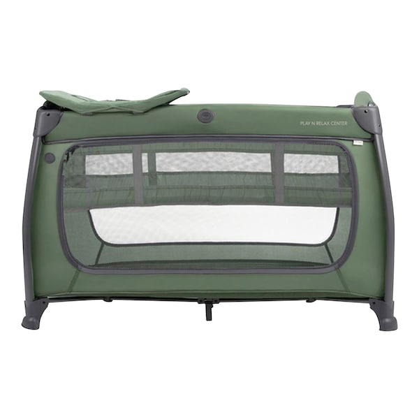 babywalz HauckReisebett Play n Relax Center Dark Green Super Rabatt