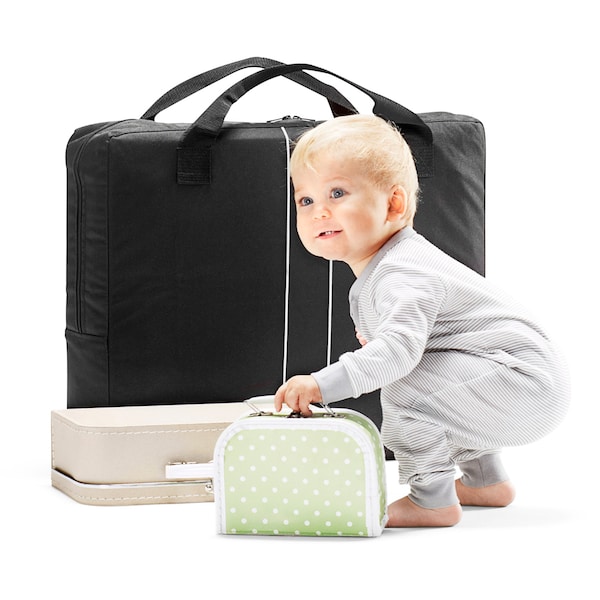 babywalz BabyBjörnReisebett Light schwarz Im Verkauf