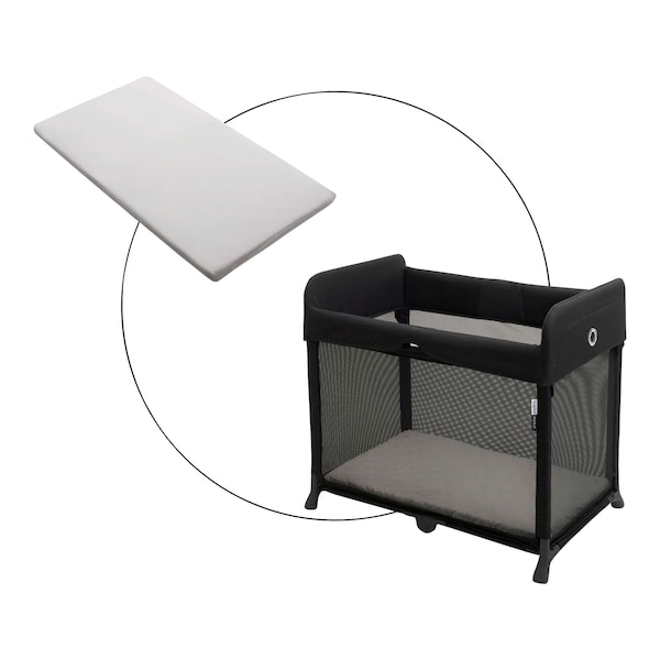 babywalz BugabooBundle Reisebett Stardust inkl. Spannbetttuch black Fabrikverkauf