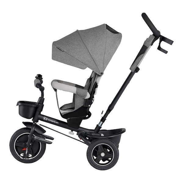 babywalz KinderkraftDreirad SPINSTEP platinum grey Sonderangebot