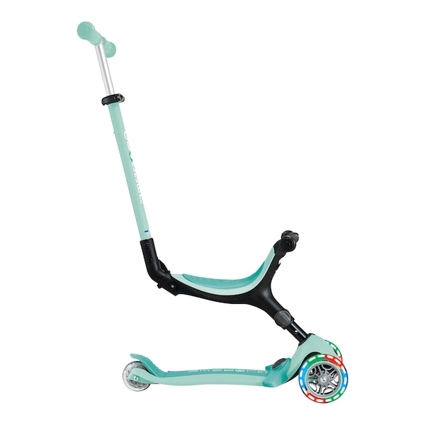babywalz GlobberScooter 3in1 Go-Up active mit Leuchtrollen mint Günstig kaufen