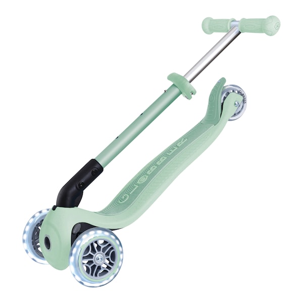 babywalz GlobberScooter Junior Foldable Lights ECO pistazie Großer Ausverkauf