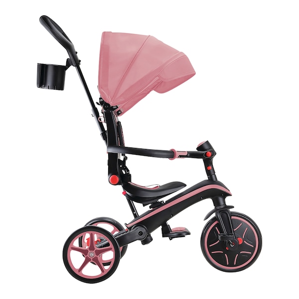 babywalz GlobberDreirad Explorer Trike foldable 4in1 rosa Preisnachlass