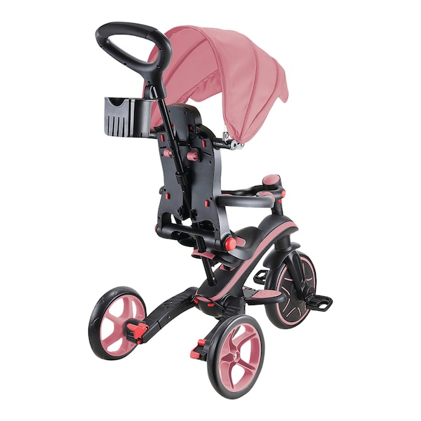 babywalz GlobberDreirad Explorer Trike foldable 4in1 rosa Preisnachlass