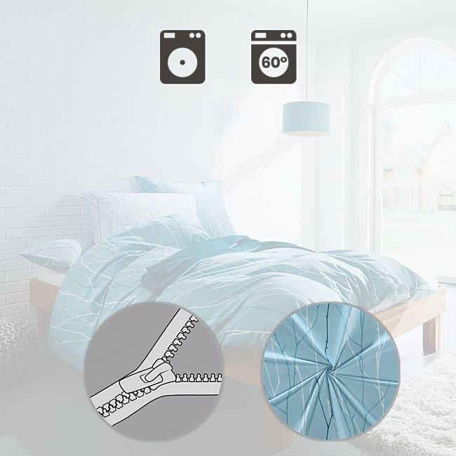 babybutt REDBEST Microfaser-Satin Wendebettwäsche Lagerräumung