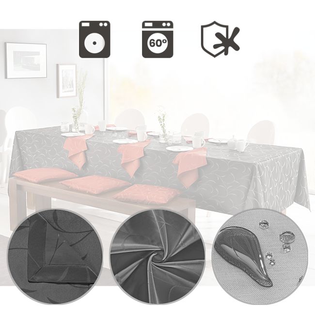 babybutt Erwin Müller Jacquard-Damast Tischdecke "Remscheid" Online Outlet