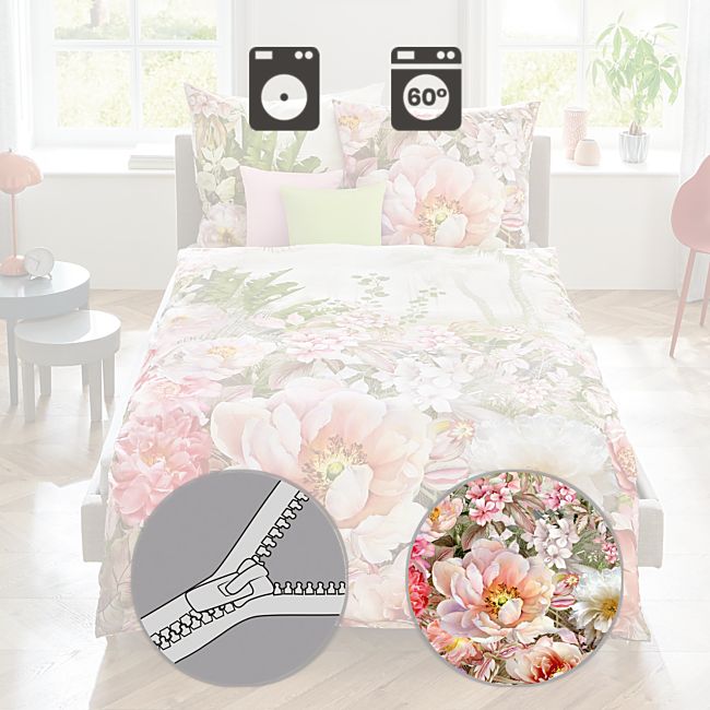 babybutt Kaeppel Mako-Satin Bettwäsche "Paradise Valley" Bestseller