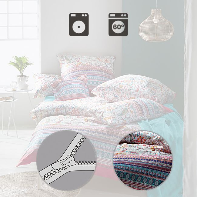 babybutt Bassetti Feinsatin Bettwäsche "Burano" Super Sparpreis