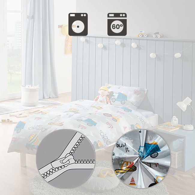 babybutt REDBEST Flanell Kinder-Bettwäsche 50% Rabatt mit kostenlosem Versand