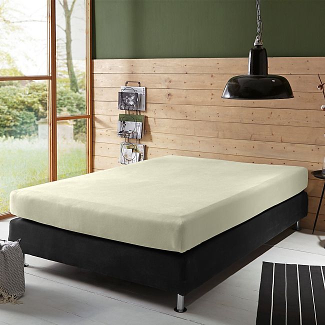 babybutt Erwin Müller Single-Jersey Boxspring-Spannbettlaken "Murnau" im Angebot