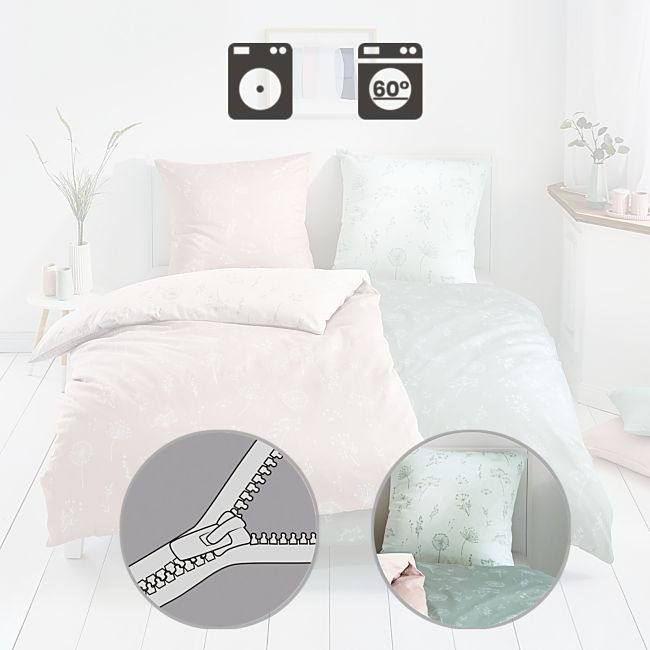 babybutt Kleine Wolke Mako-Satin Wendebettwäsche "Leone" Große Rabatte