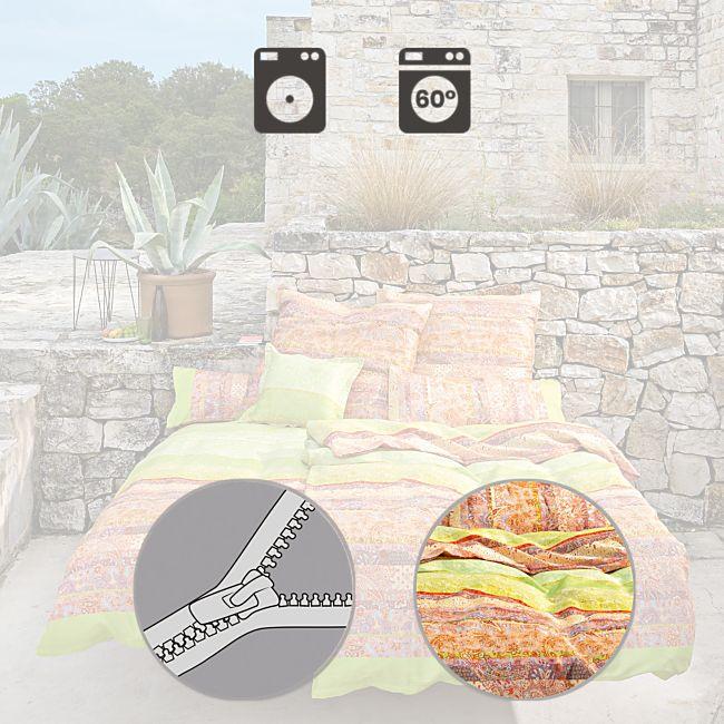 babybutt Bassetti Feinsatin Bettwäsche "Montalcino V1" Kauf eins, bekomm eins gratis