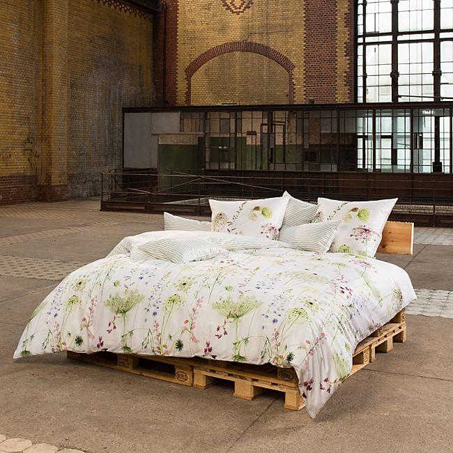 babybutt Estella Mako-Satin Wendebettwäsche "Meadow" Super Sparpreis