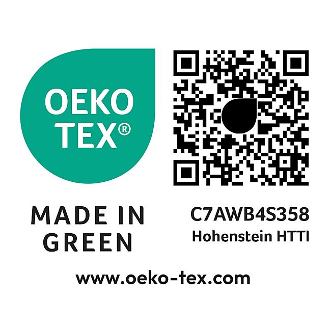 babybutt Kaeppel Mako-Satin Wendebettwäsche "Green Garden" Fabrikladen