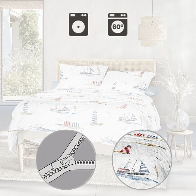 babybutt Irisette Soft-Seersucker Bettwäsche Online Shopping