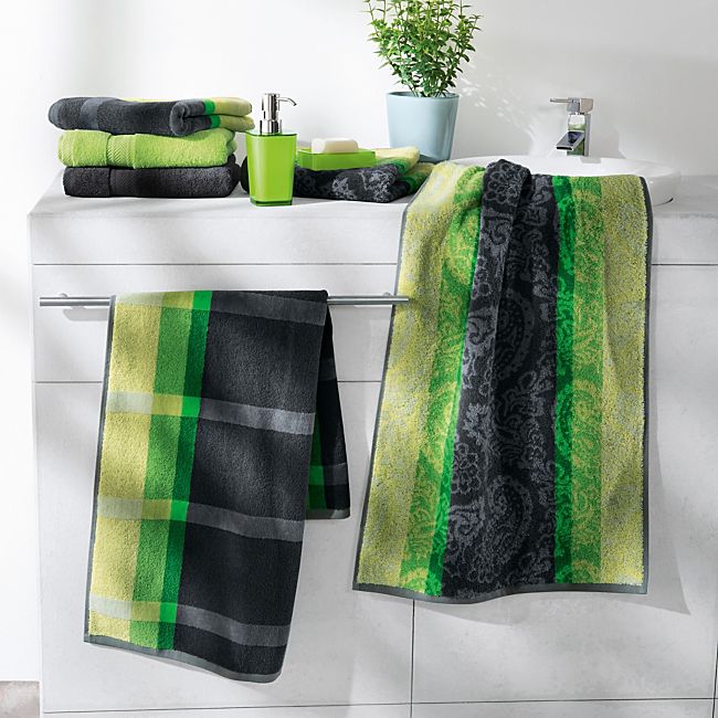 babybutt Erwin Müller Walk-Frottier Handtuch "Paisley" im 2er-Pack Räumungsverkauf