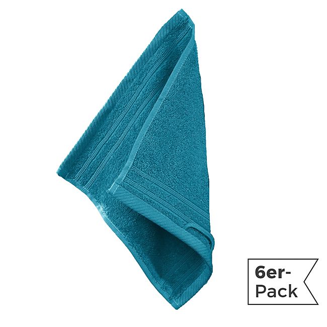 babybutt Erwin Müller Walk-Frottier Seiftuch "Heidelberg" im 6er-Pack