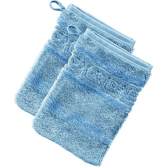 babybutt Cawö Walk-Frottier Waschhandschuh "1001 Noblesse" im 2er-Pack Versandkostenfrei