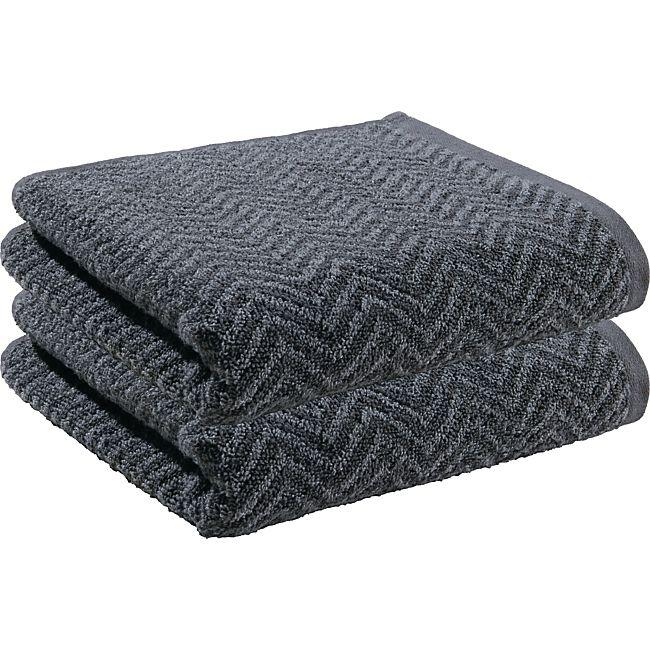 babybutt REDBEST Walk-Frottier Duschtuch "Palmdale" im 2er-Pack Weihnachtsangebot