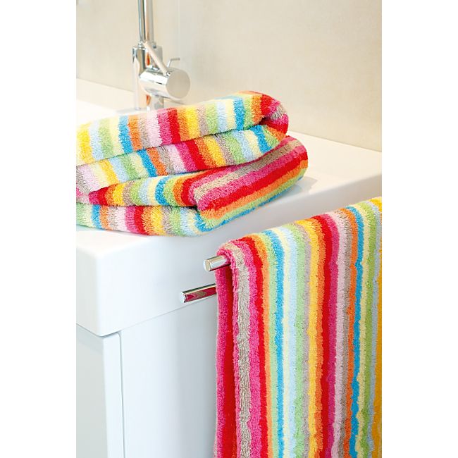 babybutt Cawö Walk-Frottier Duschtuch "Lifestyle Streifen" Saisonale Angebote