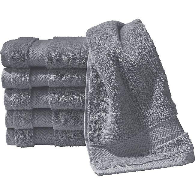 babybutt Erwin Müller Walk-Frottier Gästetuch "Friedrichshafen" 6er-Pack