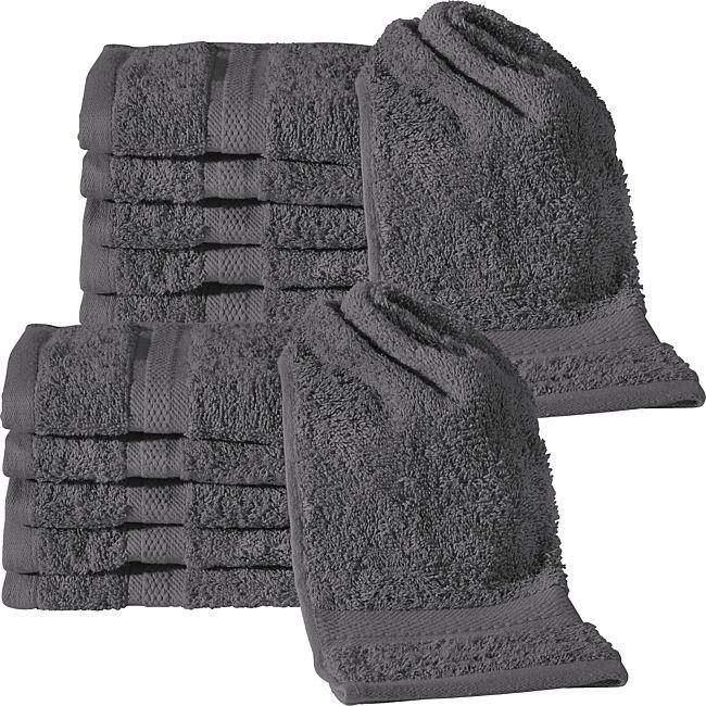 babybutt REDBEST Walk-Frottier Gästetuch "Chicago" im 12er-Pack